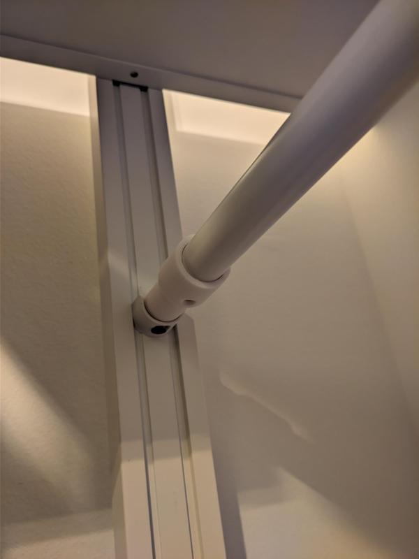 IKEA ELVARLI wardrobe rail extension