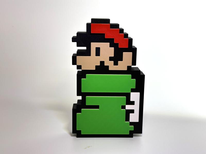 Mario In Goomba's Shoe Figurine: Super Mario 3 (NES)