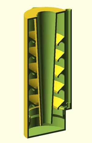 High Efficiency CO2 Diffusor