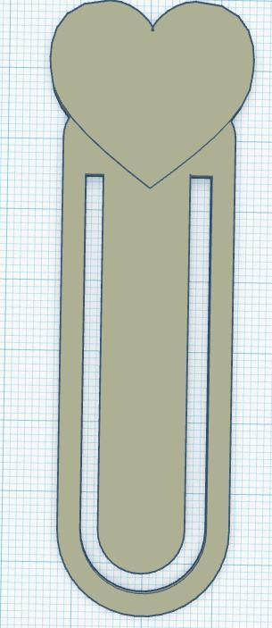 heart bookmark