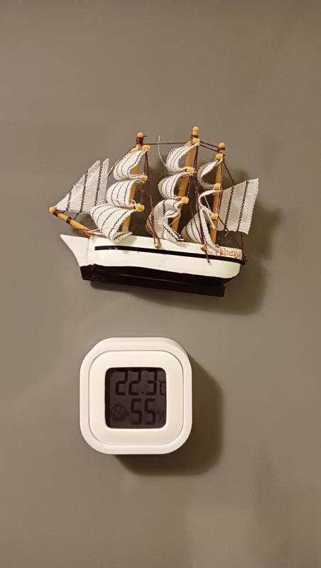 Thermometer shell with magnet for fridge