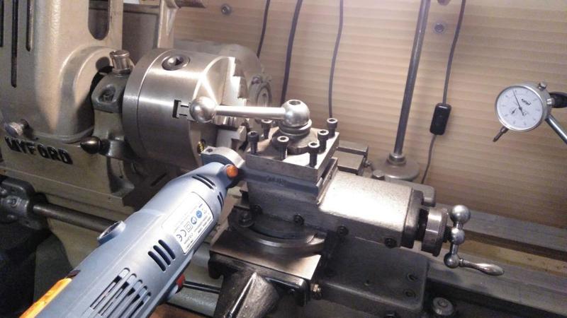 Dremel Rotary Tool Holder For Myford ML7