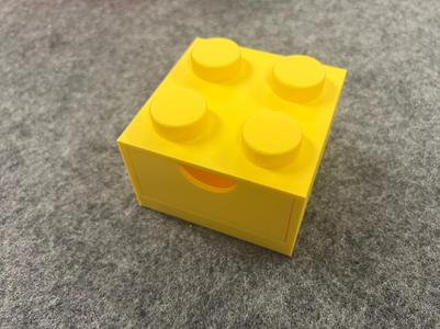2x2 stackable brick drawer