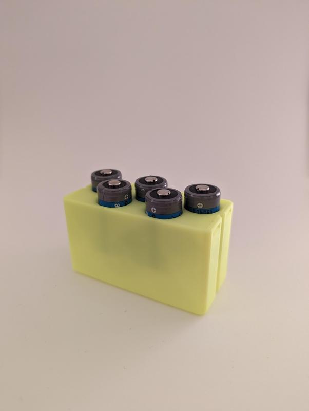 CR123A Insert for Rugged Box with Universal Slots