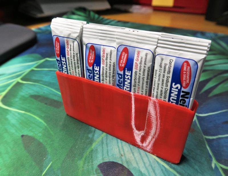 Neilmed packet caddy
