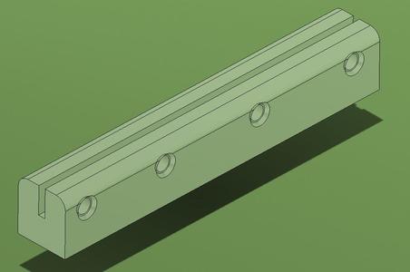 Holder for Guitar Nut Saws as sold by Stewmac