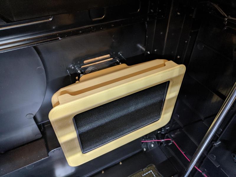 Qidi X-Max 3 HEPA + carbon chamber filter (80x80 fan mount)
