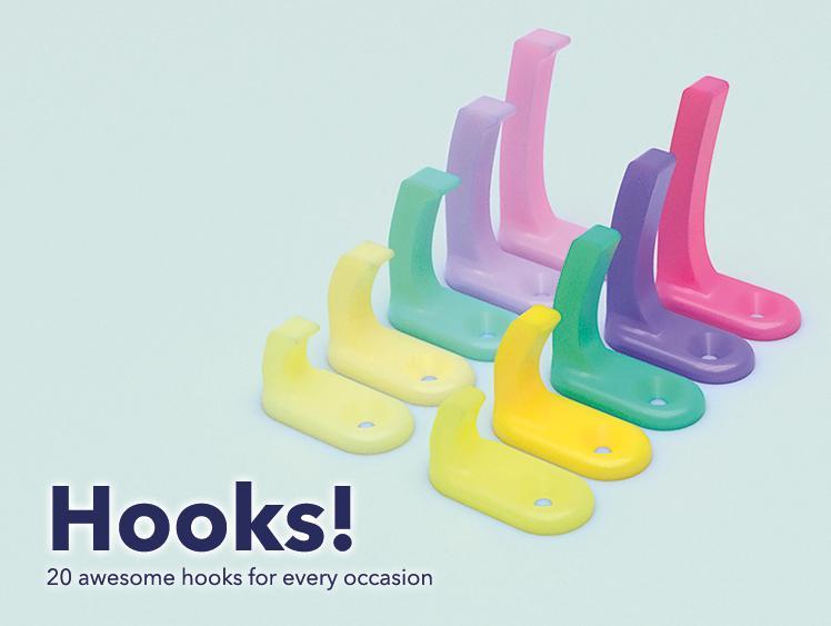 Hooks! 20 different hooks