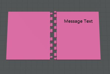 Filament Hinge Greeting Card