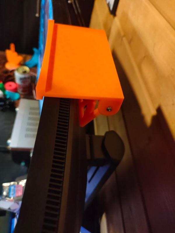 Camera monitor shelf for Dell 34in Wide screen 1800r