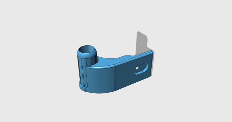 Door handle for Whirlpool WBE 2614 W fridge