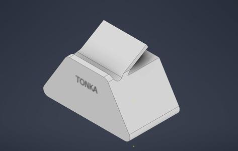 xbox controller stand that says tonka