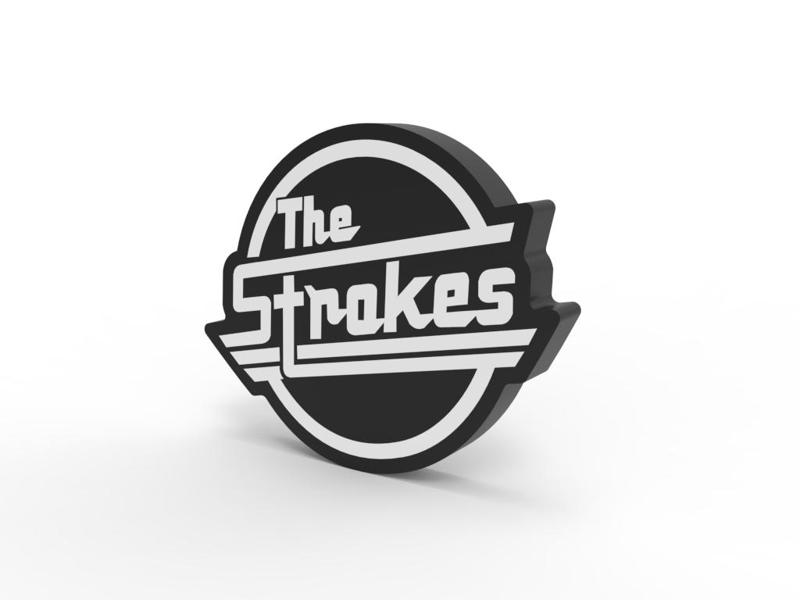 THE STROKES LUMINÁRIA - LED LAMP
