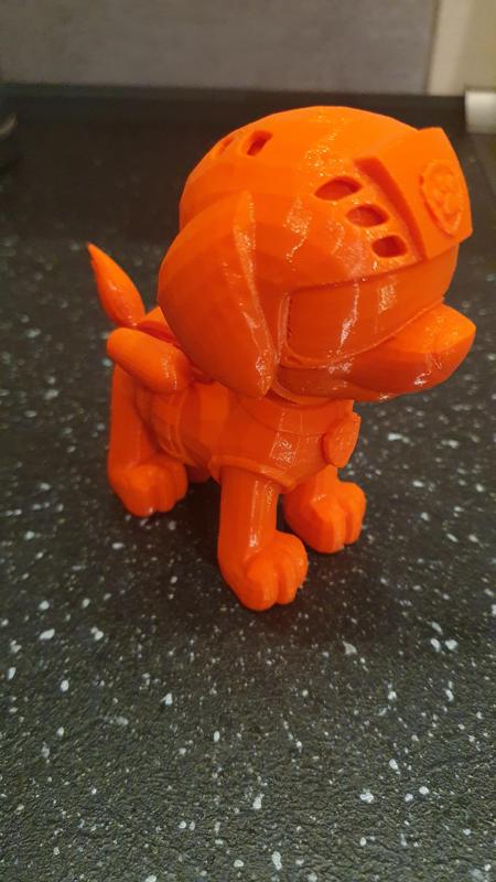 Zuma from Paw Patrol with more fixes and removal of small parts