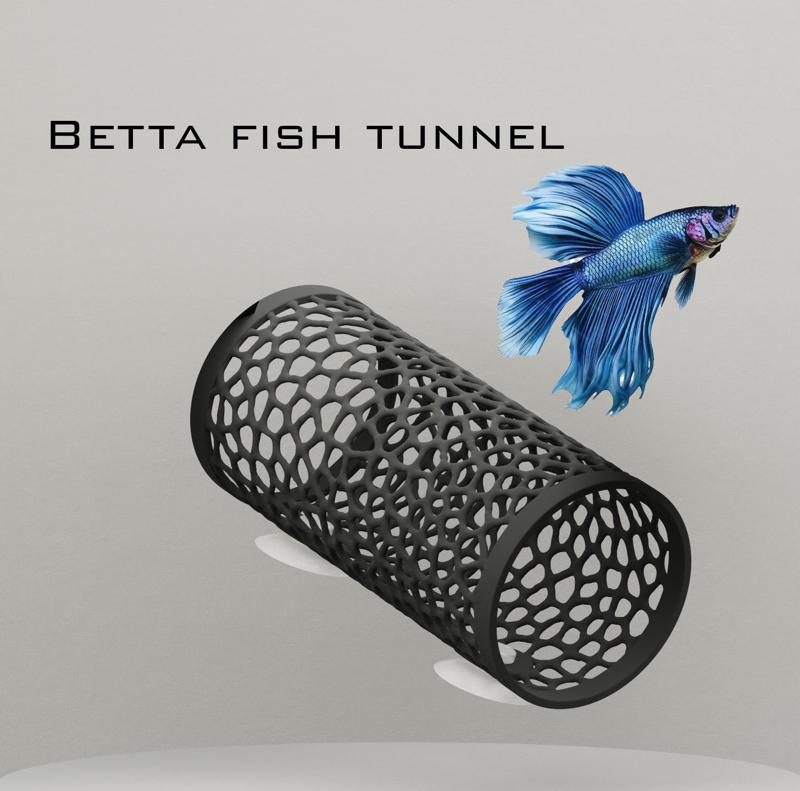 Betta fish tunnel