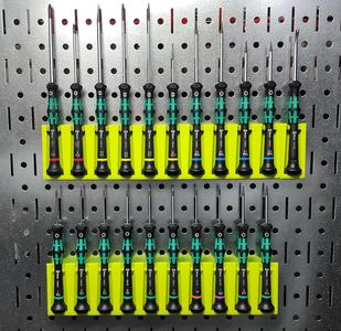 Wera Kraftform Micro Wall Control Rack (Parametric)