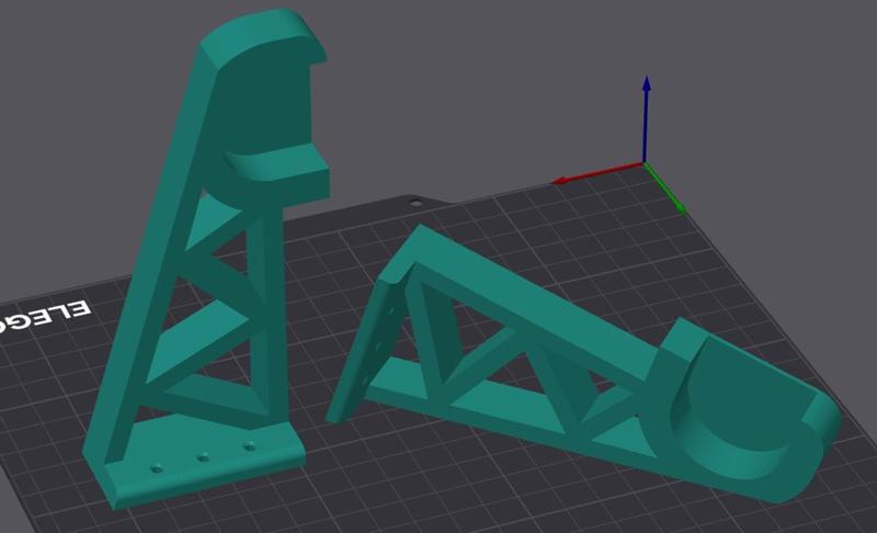 Wall-mounted multi holder for spools [remix]