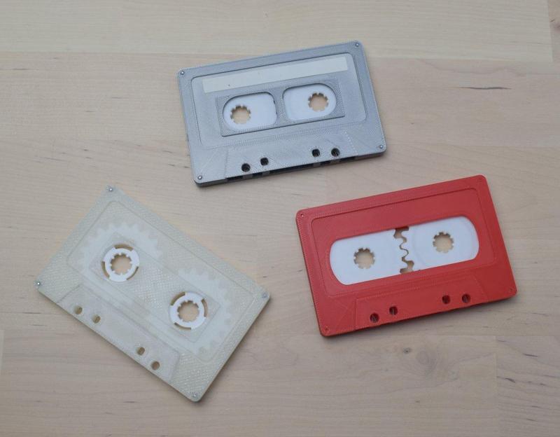 Nostalgia Audio Cassette (with moving reels)