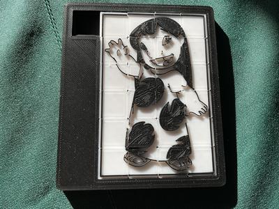 Slinding puzzle Lilo and stich