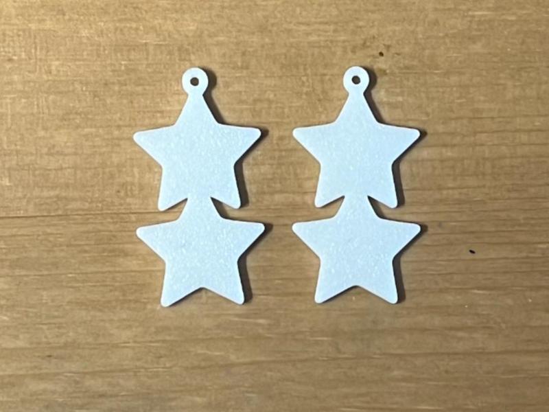 star earrings