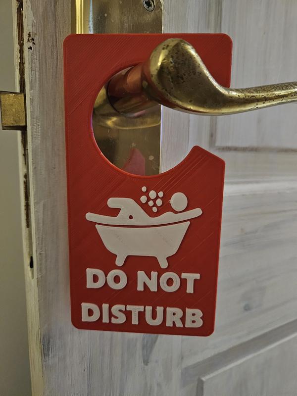 Do Not Disturb - Bath