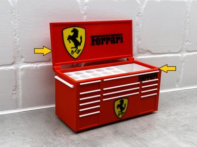 Lid -  Ferrari Inspired Desk Toolbox Pen Holder