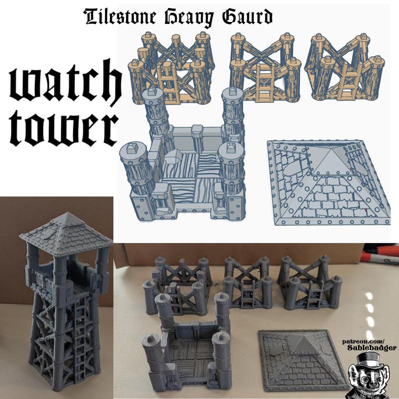 Tilestone Heavy - Guard Tower and Watchtower