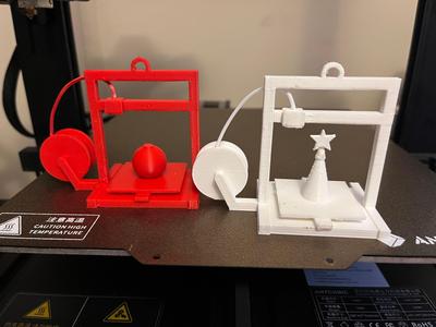 3D printer chrismas ornament