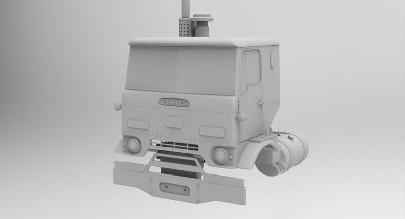 GMC CRACKERBOX DFR 8000 SLEEPER CAB V2 1/14