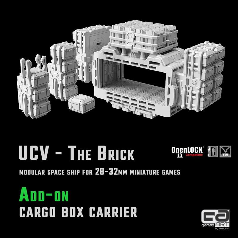 UCV - The Brick Add-on - cargo box carrier
