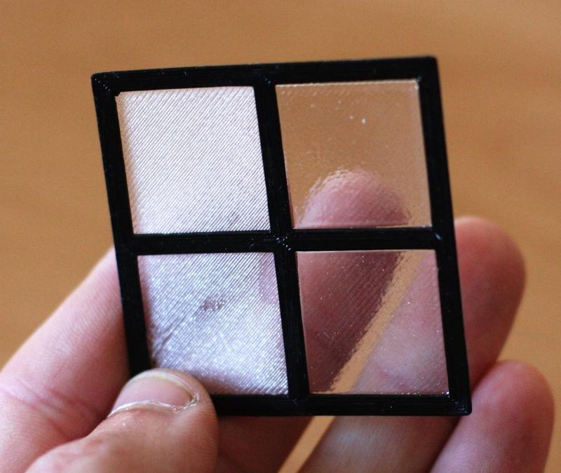 Transparent Window Printing: PETG-/PVB-Composite (Proof of Concept)