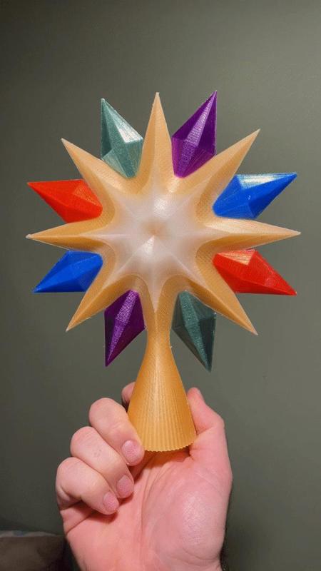 Antique-Looking Gem Tree Topper