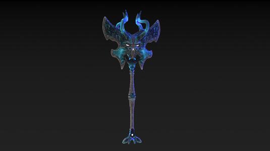 Viking Axe Skull