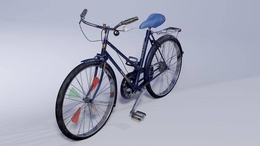 Avon Limited Bicycle 707 Low-poly