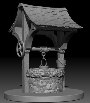 medieval well