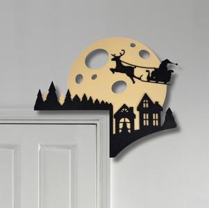 Christmas door corner decor - NO AMS NEEDED