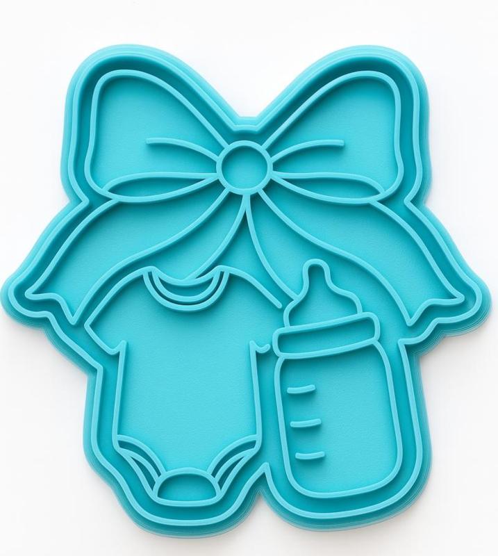 Baby Bottle and Pacifier Cookie Cutter