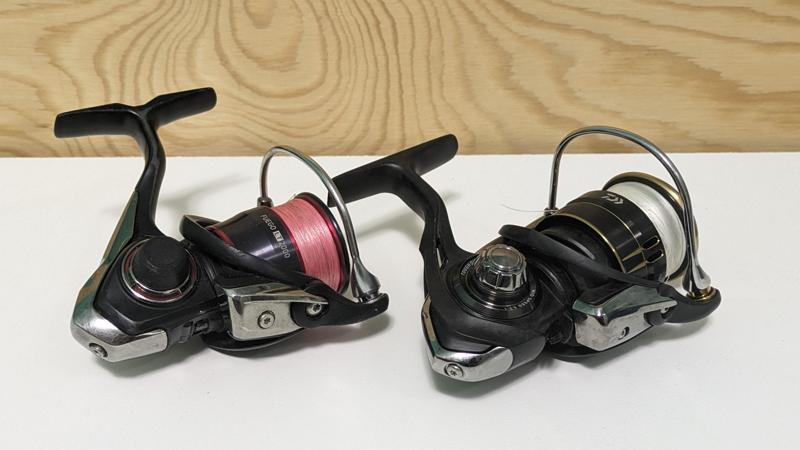 Daiwa spinning reel crank thread cover