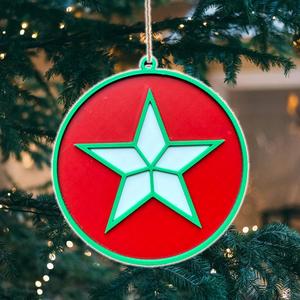 Christmas Star Tree Ornament