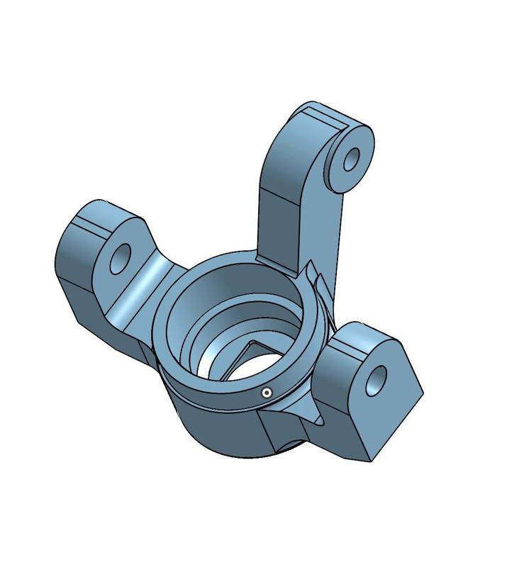 Radträger rechts links 1:18