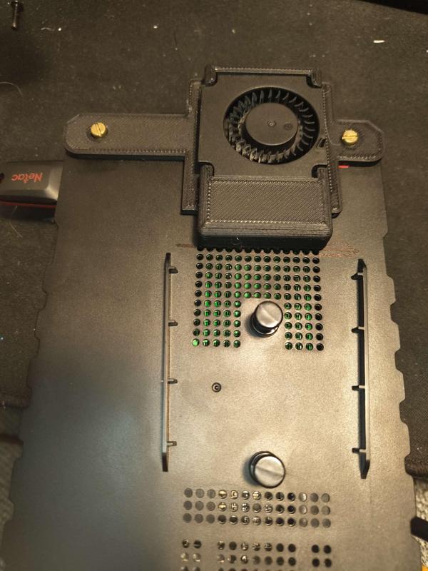 Sovol SV07 Klipper screen cooler