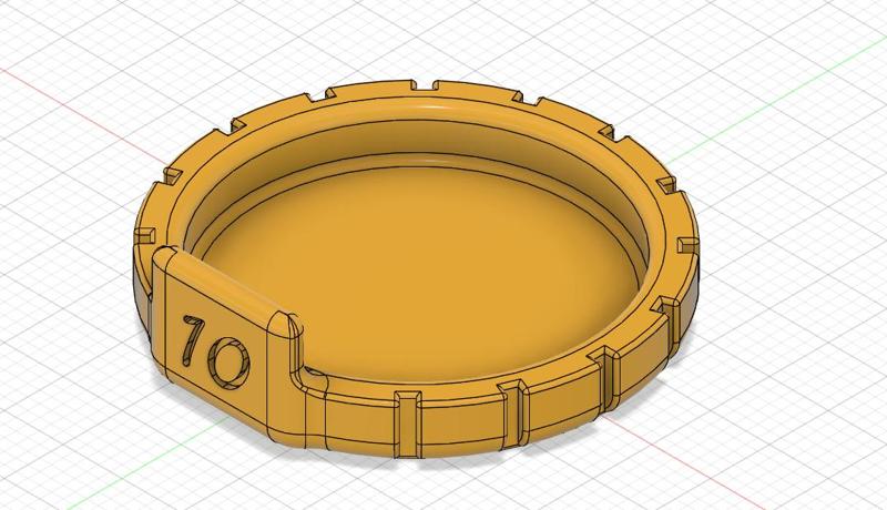Initiative Stand for Tabletop-Minis with Ø28mm