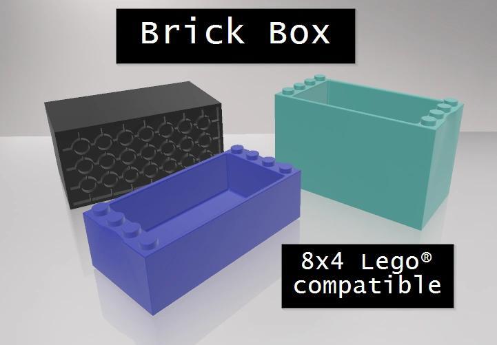 LEGO compatible Box 8x4