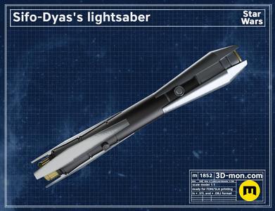 Sifo Dyas's lightsaber