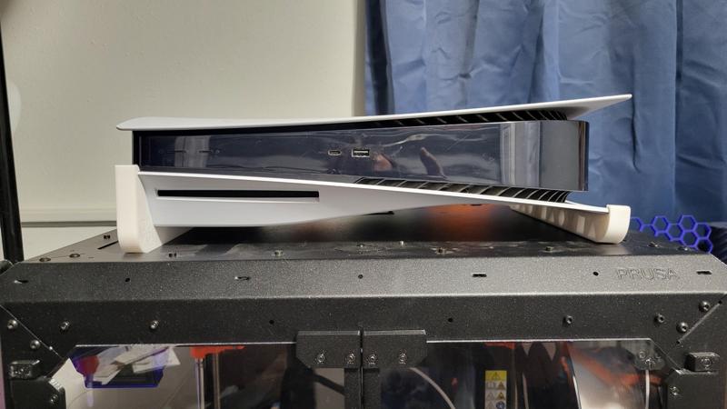 PS5 tighter fitting horizontal stand disk version