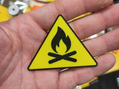 Warning - fire