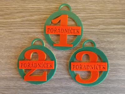 Medaile - pořádníček