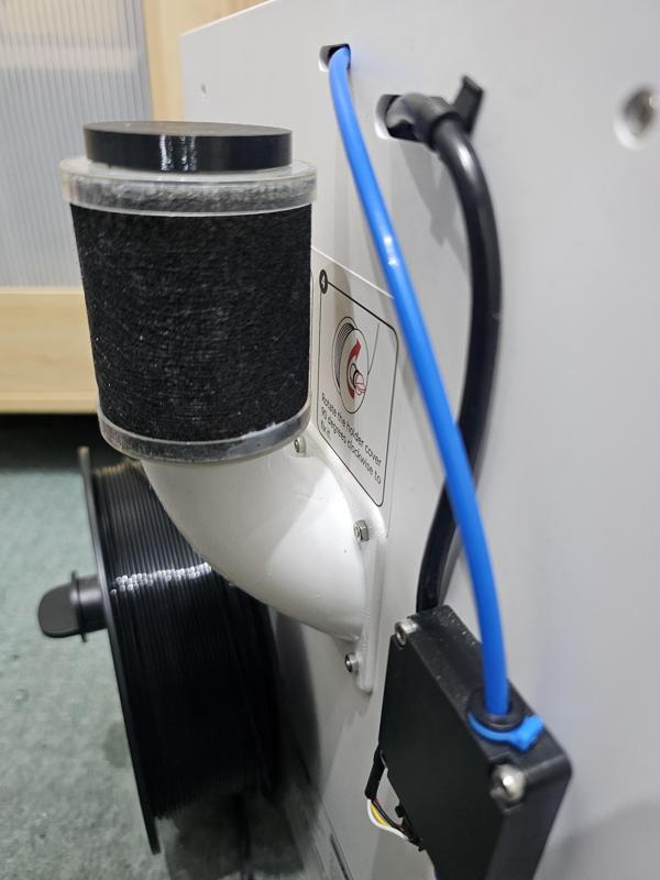 Qidi tech X-Smart 3 activated carbon filter.