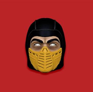 Head Scorpion and Sub-zero Mortal Kombat classic