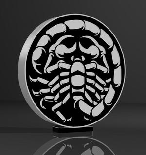 Scorpio Zodiac Lamp